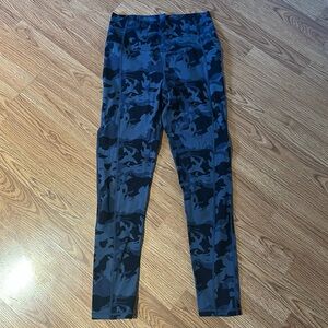 Size XL Coastal Rose Women's Yoga Pants Workout Leggings w/ Inner Pocket